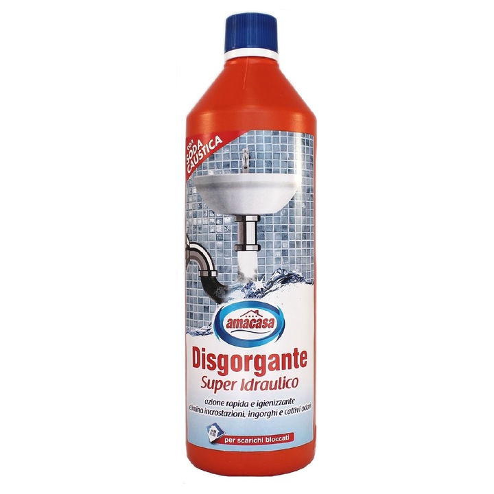 Lúgos lefolyótisztító, Amacasa, 1000 ml