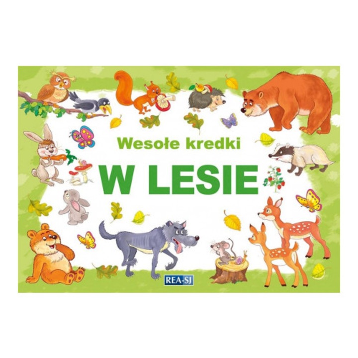 Wesole kredki. W lesie, Rea, activitati extracurriculare, pentru copii 3-5 ani