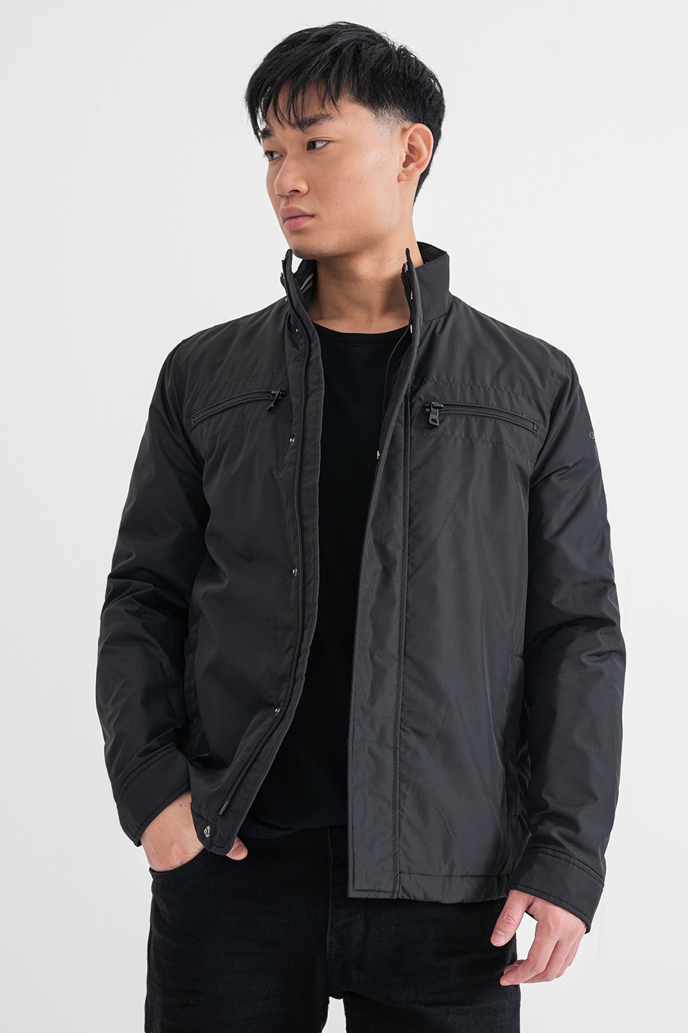 Geox, Jacheta cu finisaj rezistent la apa JHarrod - eMAG.ro