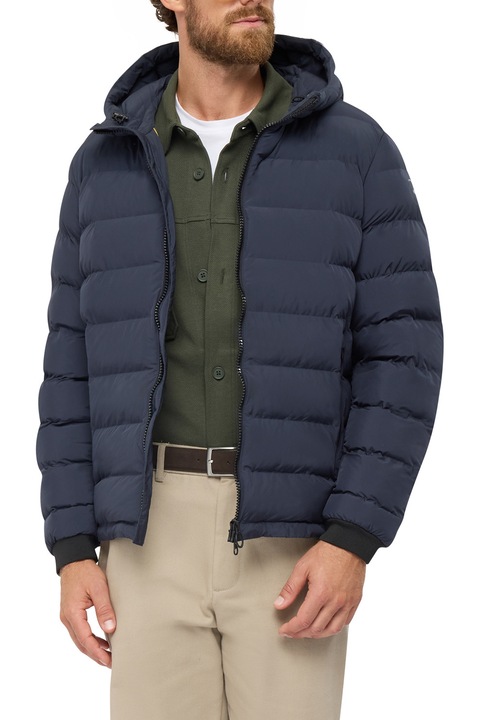 Geox, Spherica kapucnis bélelt télikabát, Tengerészkék