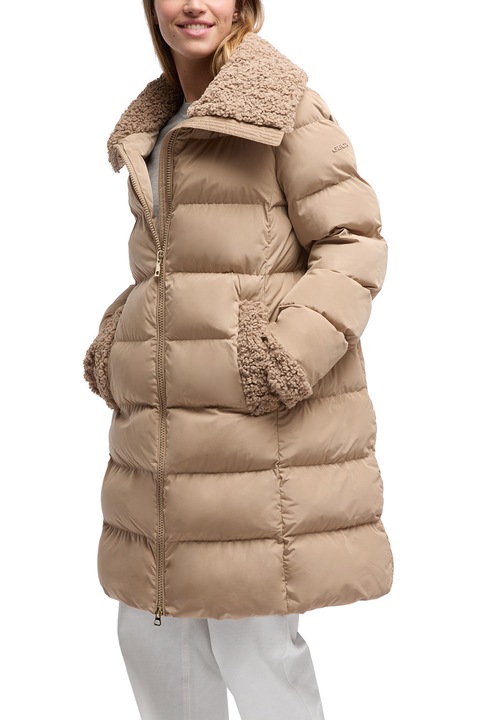 Geox, Steppelt télikabát oldalzsebekkel, Bézs