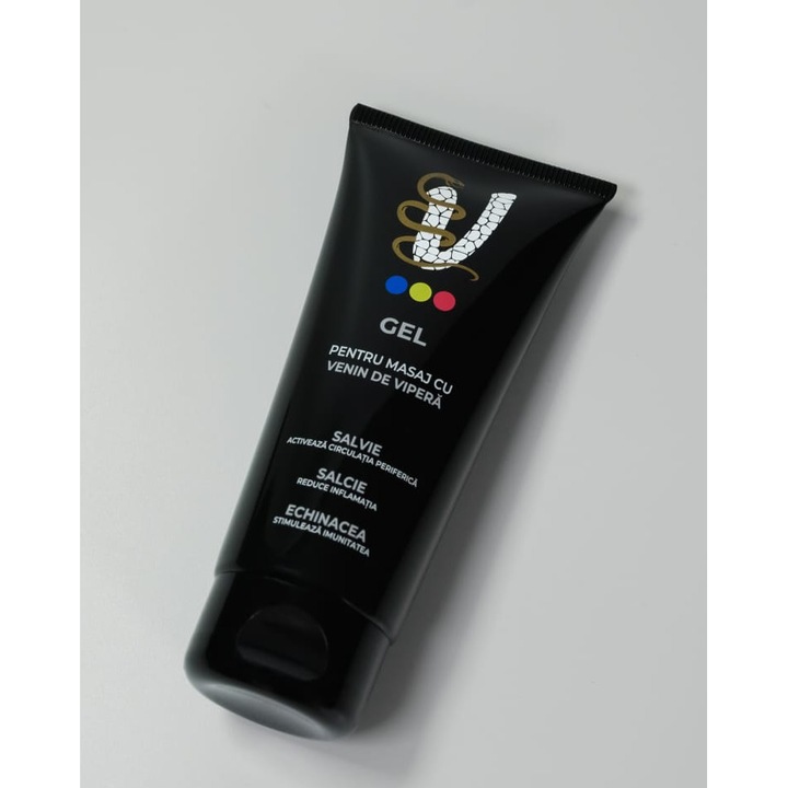 Gel pentrru masaj cu venin de vipera, 75 ml
