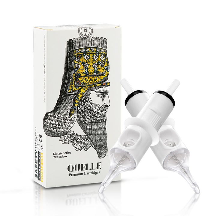 Игли за татуировки QUELLE EN05S-20-1001RL, кутия с 20 броя