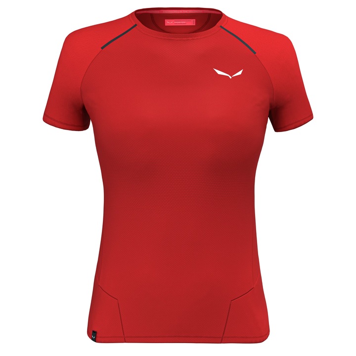 Tricou tehnic dama Salewa Pedroc Polartec Delta Rosu 40/34, Rosu