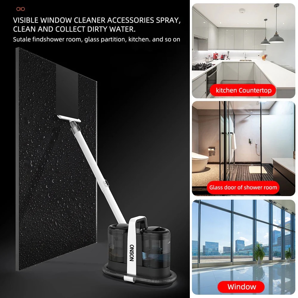Masina de spalat covoare, aspiratie 600W, rezervor dublu, 1500ML, priza UE
