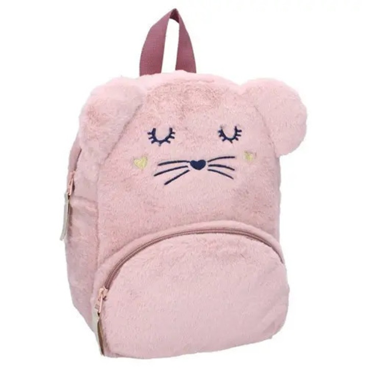 Pluszowy Myszka The Adorables hátizsák, Ár, rózsaszín, 30x25cm