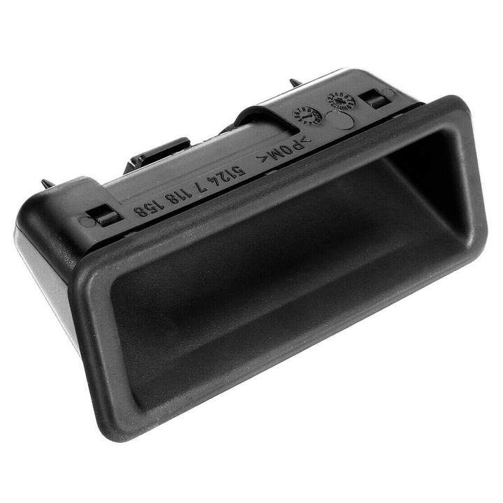 Incuietoare Haion Comutator de Eliberare Maner Portbagj Spate Pentru BMW Seria 1 3 5 E90 E60 E70 E82 E88 Negru 51247118158