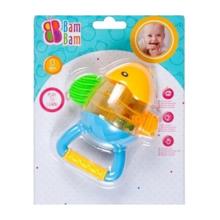 Grzechotka Rybka, BamBam, 12x9x6cm