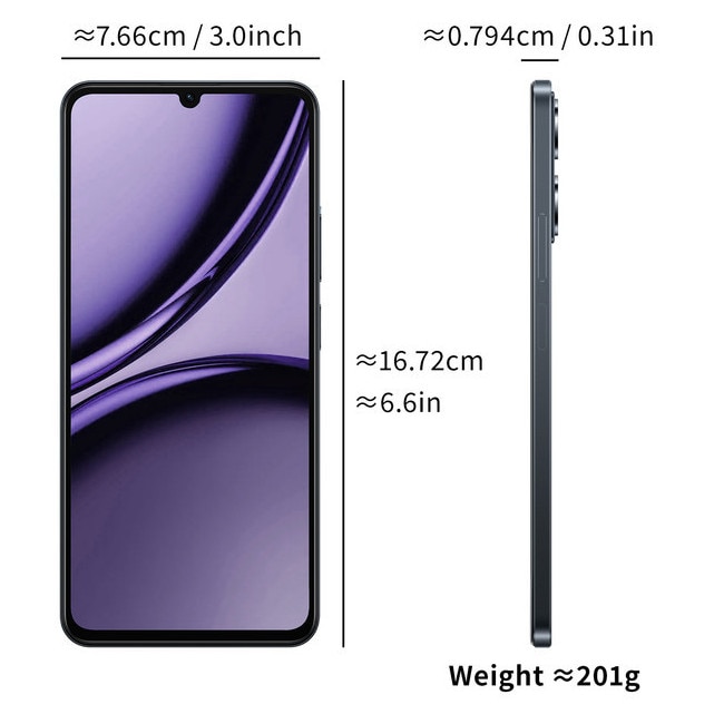 realme Note 70T ブラック 本体 realme Note 70T 256GB 4GB RAM Dual preturi - realme Note 70T 256GB