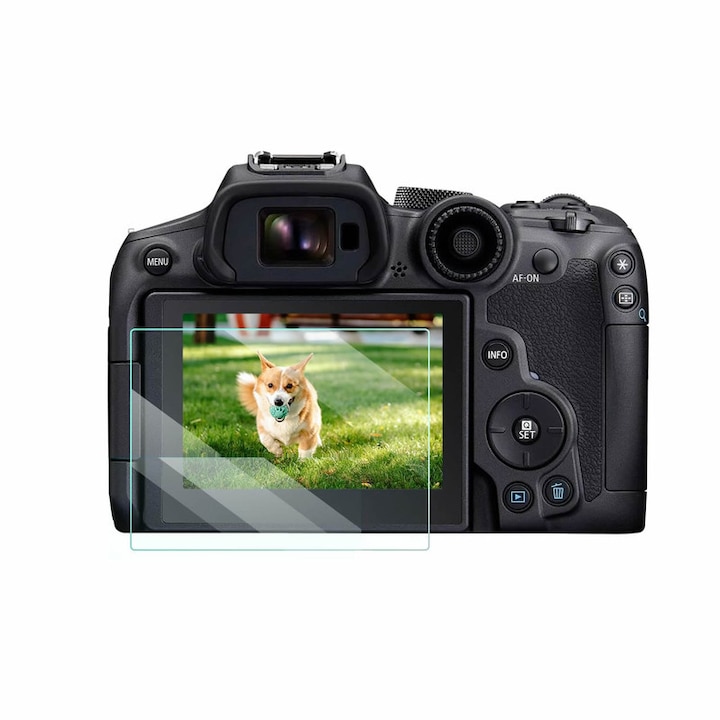 Edzett üveg képernyővédő Canon EOS R7-hez, 0.25mm, 9H, karcálló, ujjlenyomat-mentes