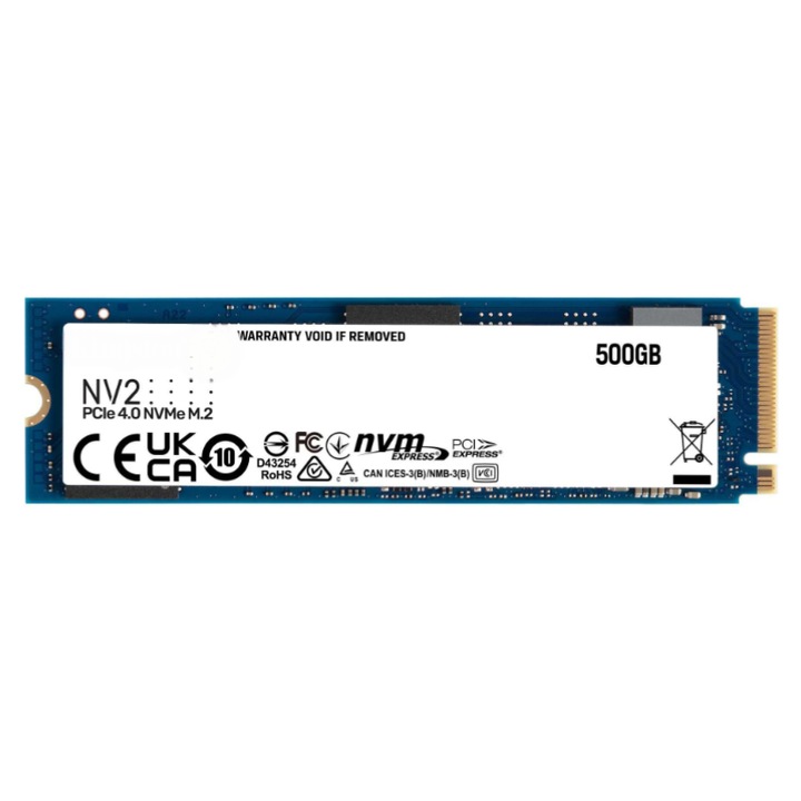 Solid State Drive (SSD) NV2 500GB, PCIe 4.0 NVMe, M.2