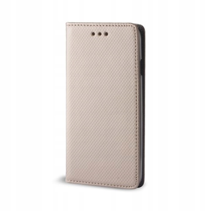 Smart Magnet TFO tok Samsung Galaxy A36 5G-hez, arany, TPU, műbőr