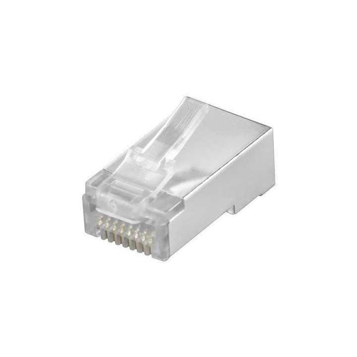 RJ45 árnyékolt CAT5e 8p8c FTP/UTP Goobay dugó