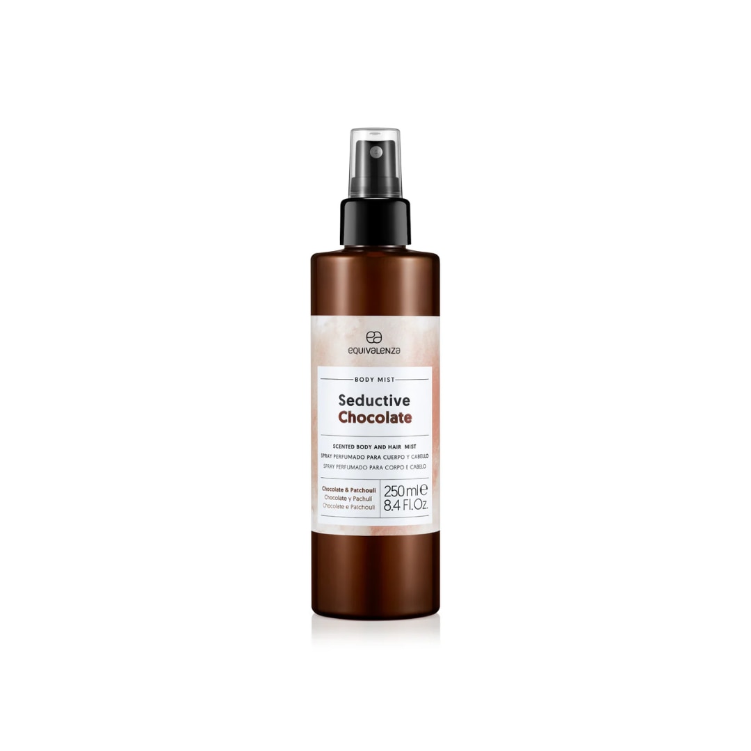 Spray pentru corp si par Equivalenza Seductive Chocolate, 250 ml