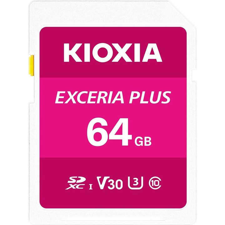 Card de Memorie Kioxia Exceria Plus 64GB