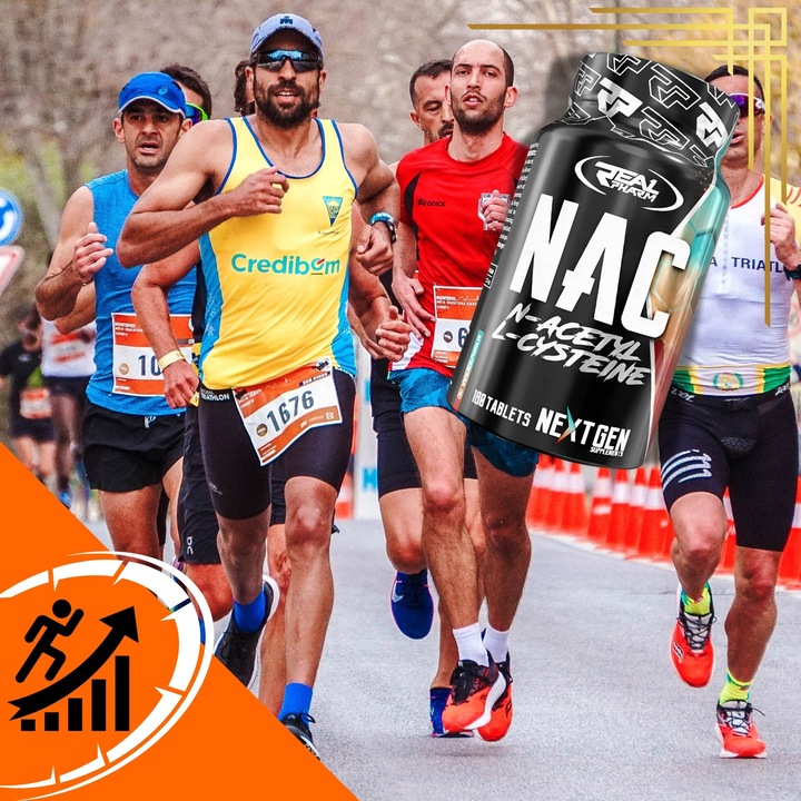 NAC 180 Tablete, Real Pharm Detox Avansat, Antioxidant Natural si Suport Imunitar pentru Ficat si Celule