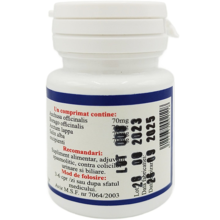Spasmolin Spasmolin adjuvant spasmolitic, reduce colicile biliare si urinare ...
