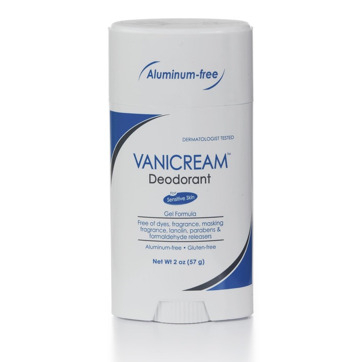 Дезодорант гел Vanicream за чувствителна кожа, 57 мл, без алуминий, без парабени