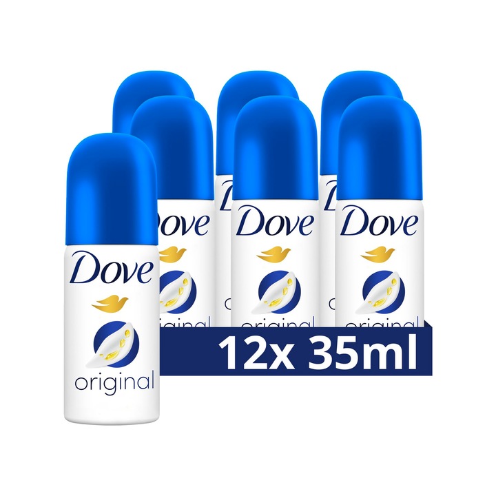 Дезодорант спрей антиперспирант Dove Advanced Care, 72-часова защита, 35 мл, комплект от 12 броя