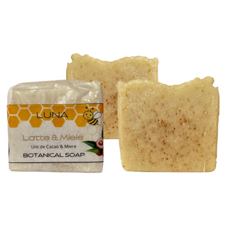 100% натурален сапун с овесено мляко и мед "Latte &Miele", 100 гр, Litsea Cubeba