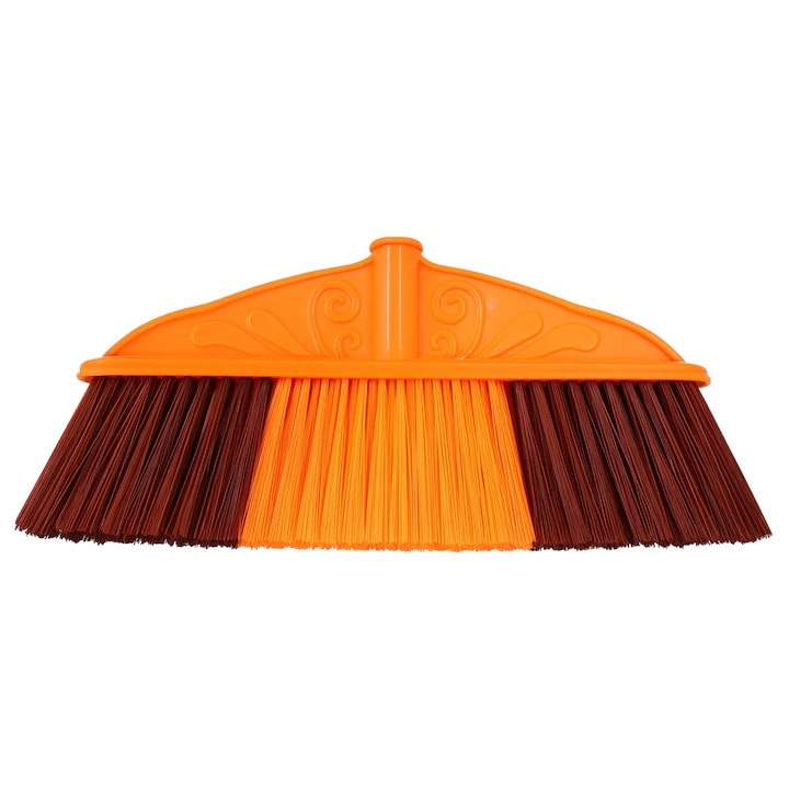 Cap De Matura Profesional Cu Latime De 40cm Si Peri Portocalii-Rosii 10cm Ultra Rezistenti, Ideal Pentru Curatenie Eficienta In Interior Si Exterior