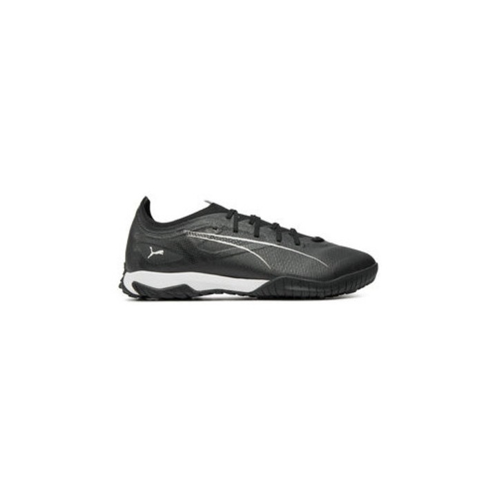 Ghete de fotbal barbati Puma, 304532375, Piele ecologica, Negru, Negru