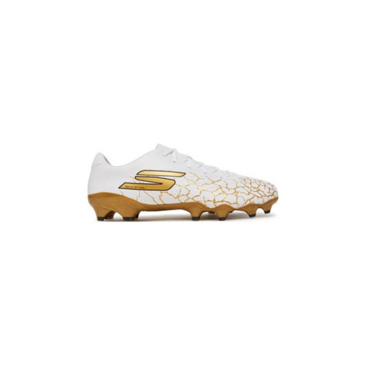 Ghete de fotbal Skechers, 252017, Piele ecologica, Alb