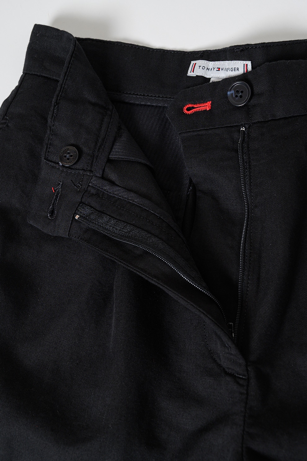 Tommy Hilfiger, Pantaloni scurti din amestec de in cu buzunare