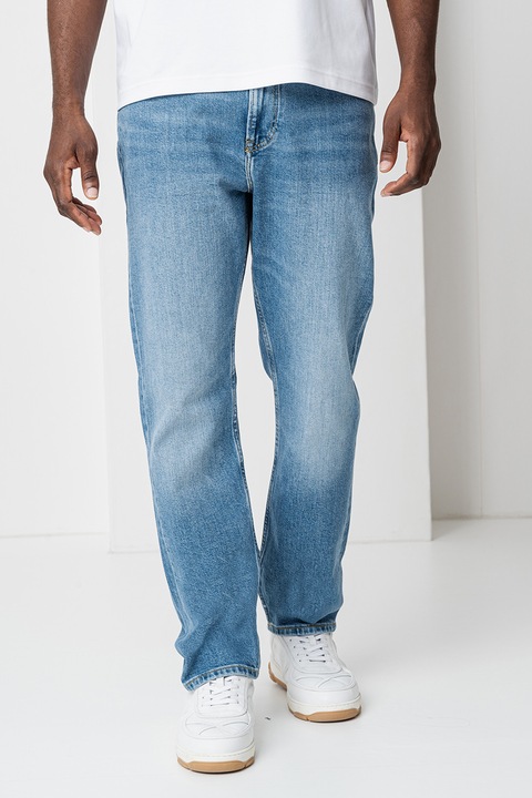 Tommy Hilfiger, Blugi regular-fit din denim, Albastru deschis, W32-L32