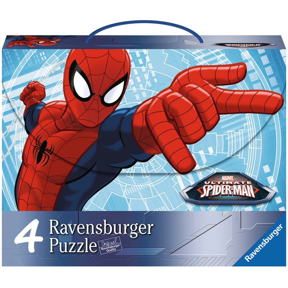 Puzzle Ravensburger - Spider-Man, 4 in 1, 64/64/81/81 piese