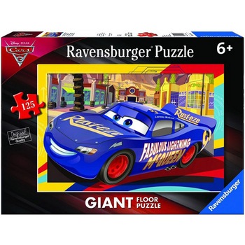 Puzzle Ravensburger Podea - Disney Cars 3, 125 piese Puzzle Ravensburger Podea - Disney Cars 3, 125 piese