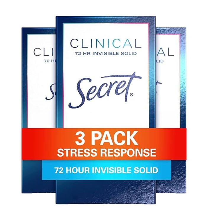 Антиперспирант Secret Clinical Strength, Рол-он, За мъже, За ръце, 45 мл