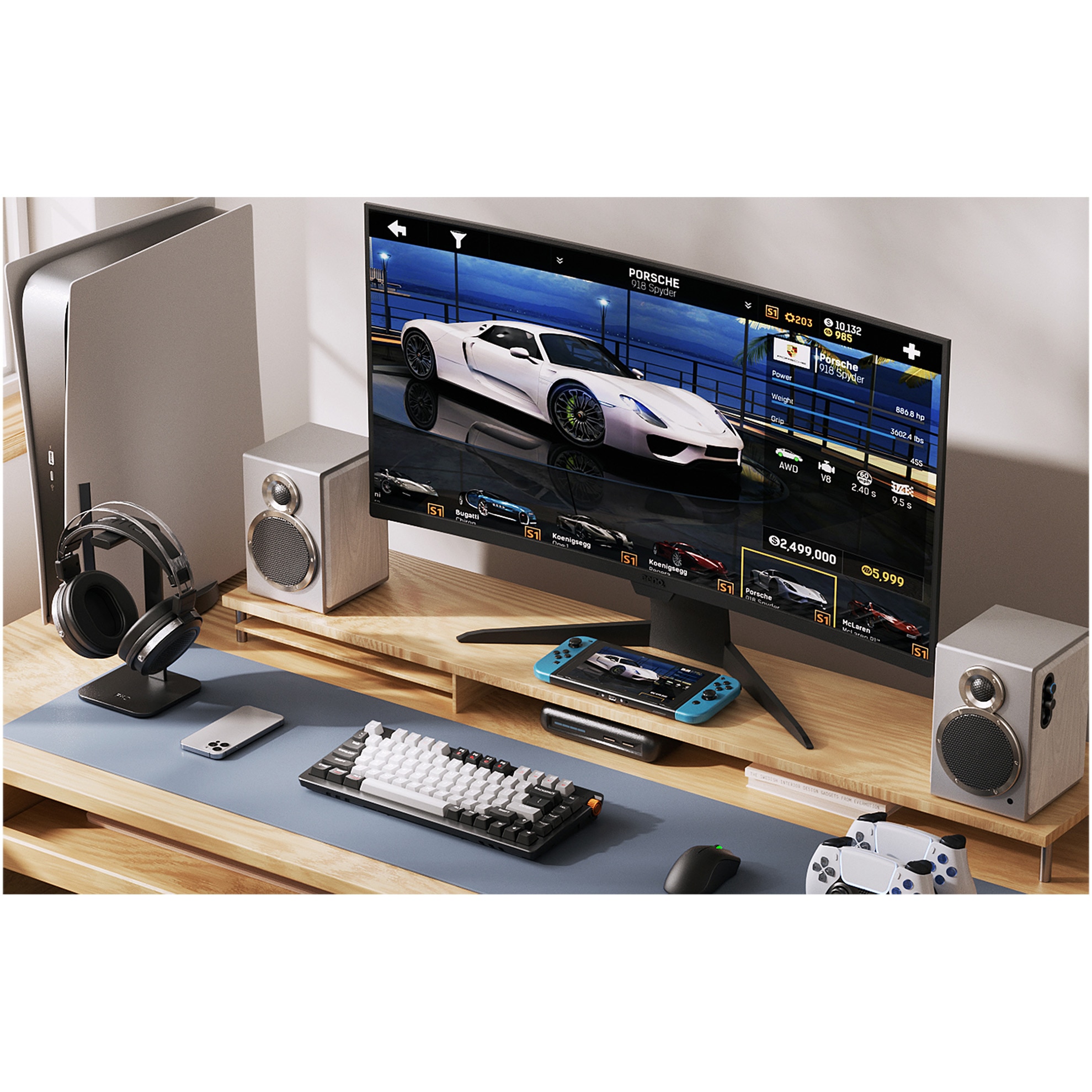 RESIGILAT: Boxa activa FiiO SA1, 50W, Bluetooth, High-res wireless sound, USB, RCA/Phono, Alb