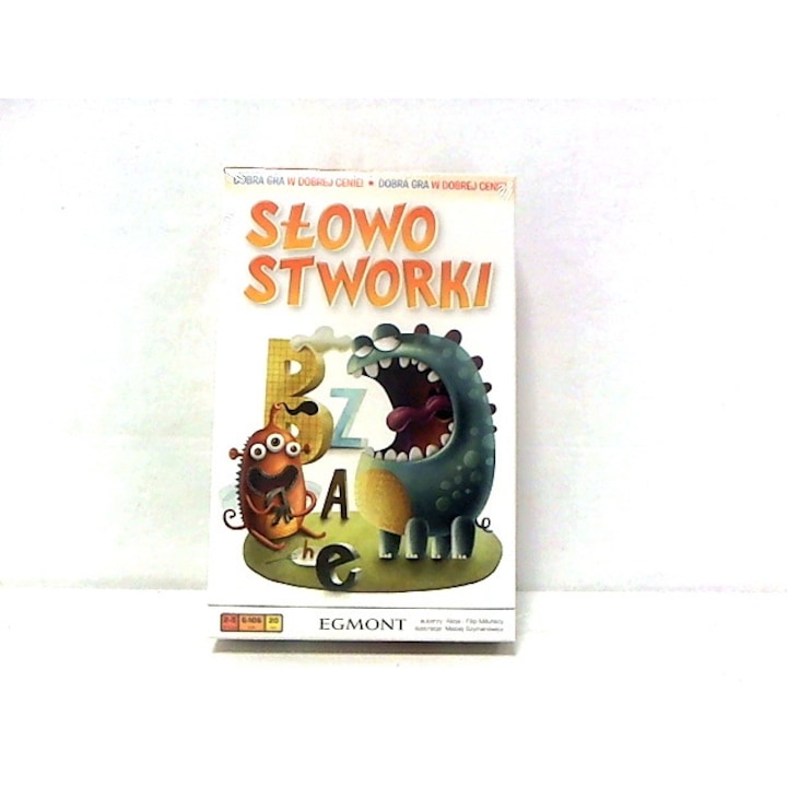 Társasjáték, EGMONT, Slowostworki, 2-5 játékos, 20 perc, 6+ éves kortól