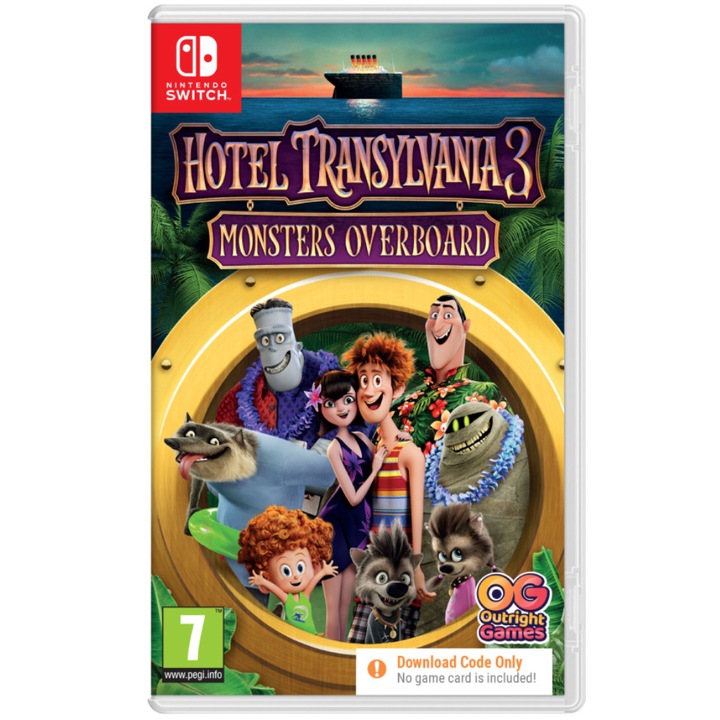Hotel Transylvania 3 Monsters Overboard (code In A Box) Nintendo Switch Játékszoftver