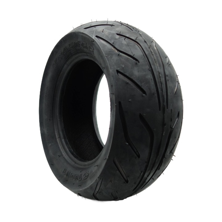 Anvelopă pneumatică TUOVT 12x4.50-6.5 pentru scuter electric, neagră, confortabilă, tracțiune excelentă
