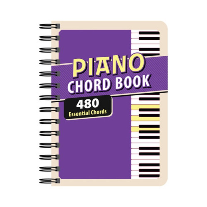 Piano Chord Book 480 Essential Chords, Ltd Publications International