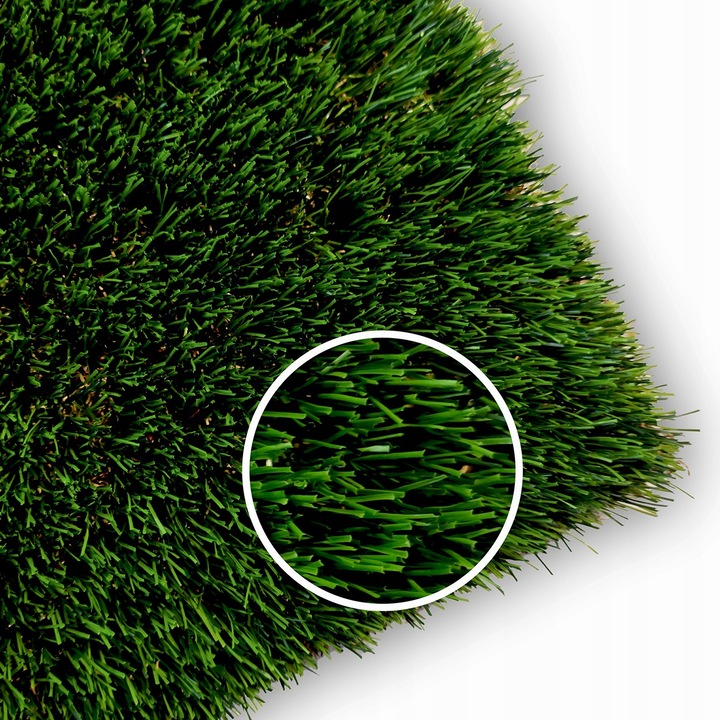 Covor Iarba Artificiala, Dekordom, milano Premium, 2 m x 10 m, Material Polipropilena, Gramaj 2915 G/m², Rezistent La Conditii Meteorologice, Verde