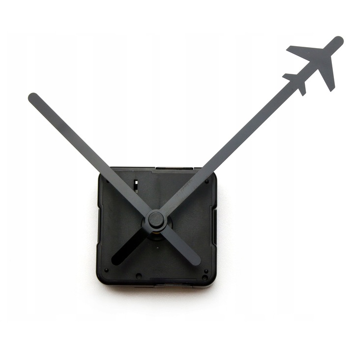 Mecanism de ceas de perete ModernClock, quartz, 14,7 cm, negru, 56x56mm