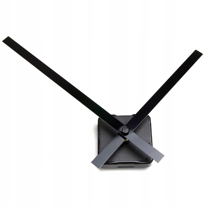 Mecanism de ceas de perete ModernClock, cuart, silentios, negru, 18 cm