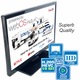 Televizor Smart 19" Unispectra, HD, 1280x720, cu Magic Remote, set cu suport de perete, 12V/240V, DVB-S2/T2/C