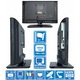 Televizor Smart 19" Unispectra, HD, 1280x720, cu Magic Remote, set cu suport de perete, 12V/240V, DVB-S2/T2/C