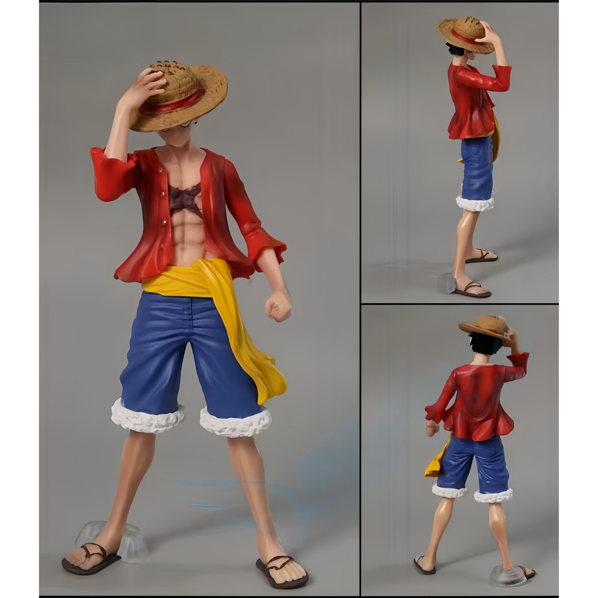 Figuras de acción de One Piece para niños, figura de Luffy, Trafalgar 3