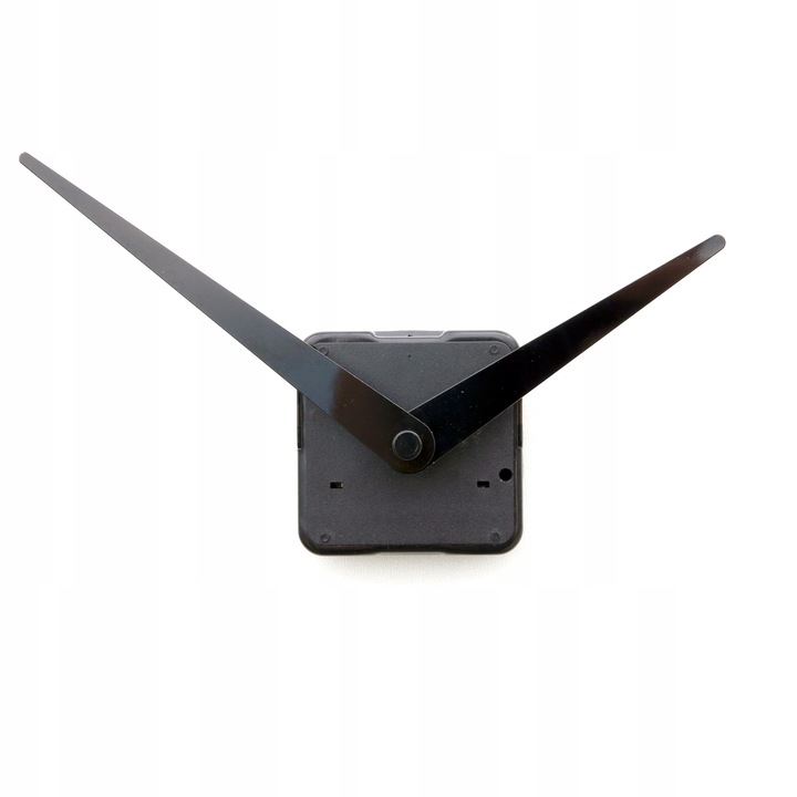 Mecanism de ceas de perete ModernClock, cu cuart, silentios, 56x56mm, negru