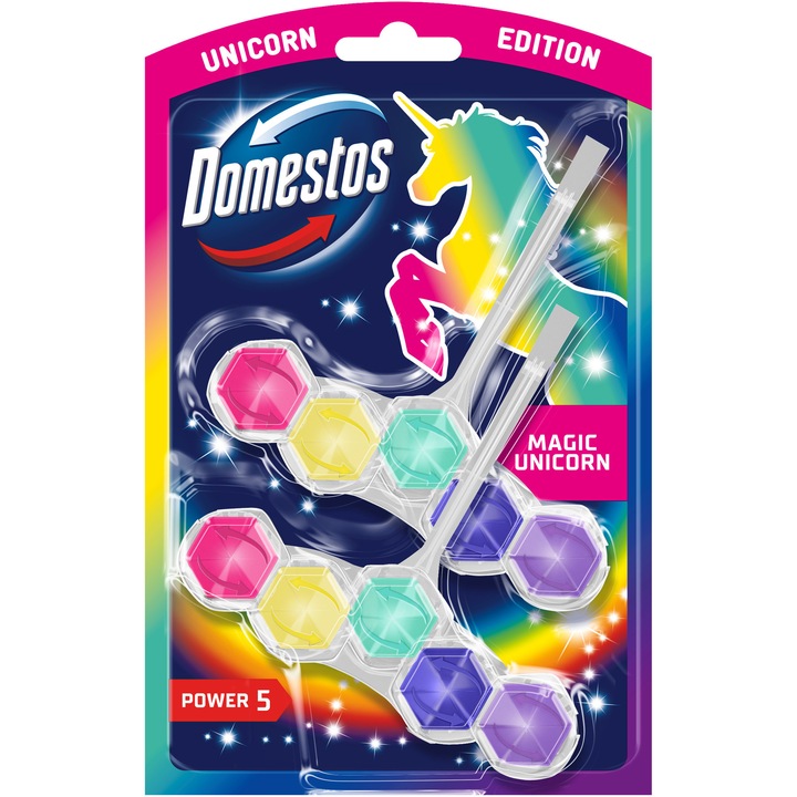 Domestos Odorizant Wc Magic Unicorn 2x50g