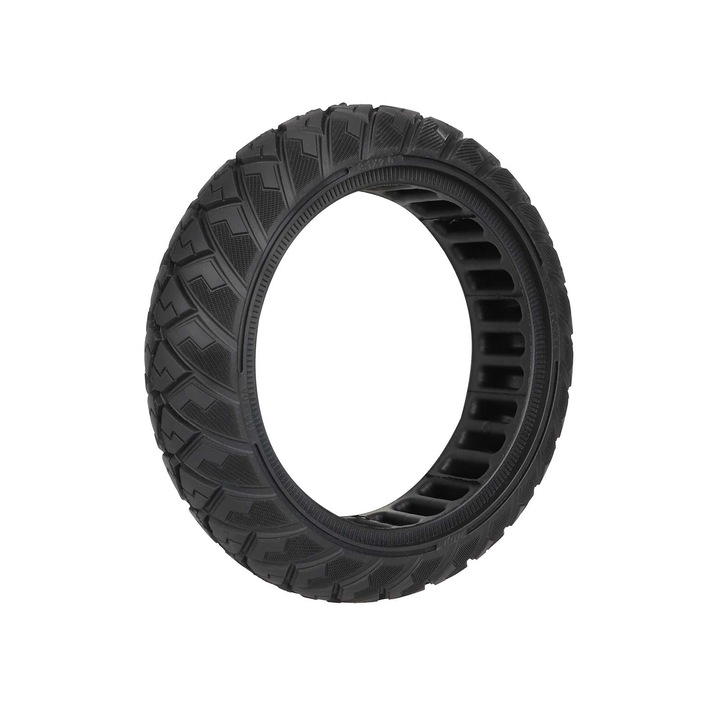 Anvelopă off-road semi solidă Ulip 8.1x2, neagră, potrivită pentru trotinete electrice