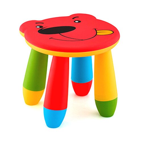 Scaun pentru copii URSULET culoare rosie