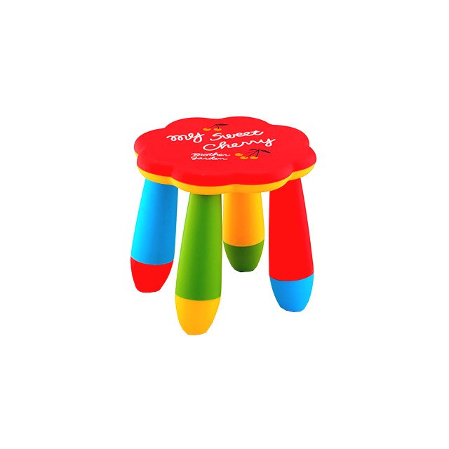 Scaunel pentru copii FLOARE culoare rosie