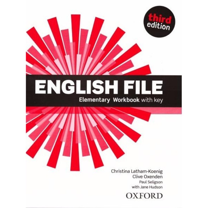 Manual de limba engleza, OXFORD UNIVERSITY PRESS, English File, editia a 3-a, 30x21cm