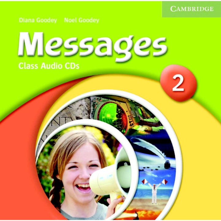 Curs de limba engleza pentru adolescenti, CAMBRIDGE UNIVERSITY PRESS, Messages 2, 4 niveluri, cu CD, 11-14 ani